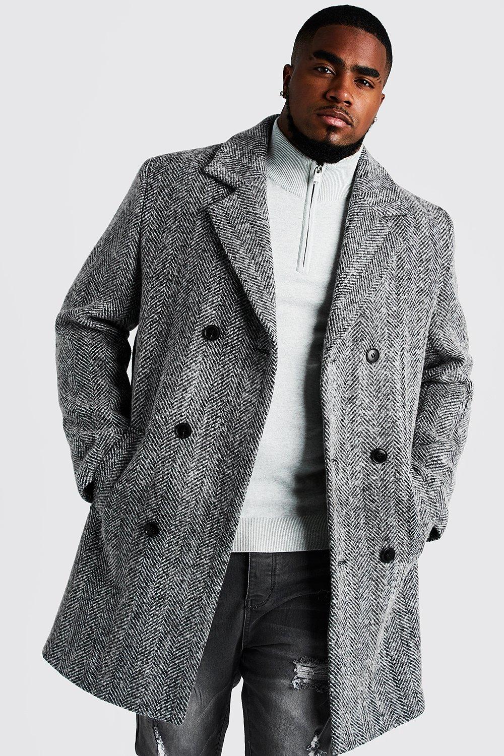 big and tall peacoat